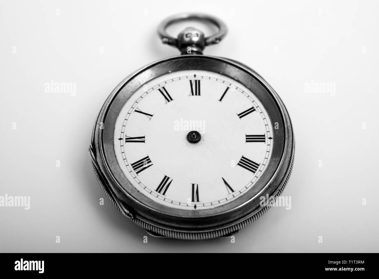 Tatouage Montre A Gousset Cassé Montre à gousset ancienne Banque d'images noir et blanc - Alamy