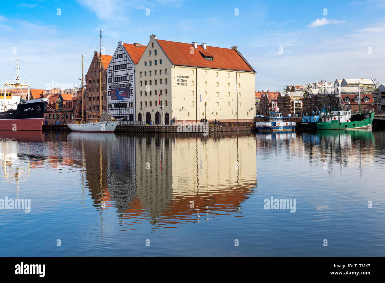 Polish National Maritime Museum, Gdansk, Pologne Banque D'Images