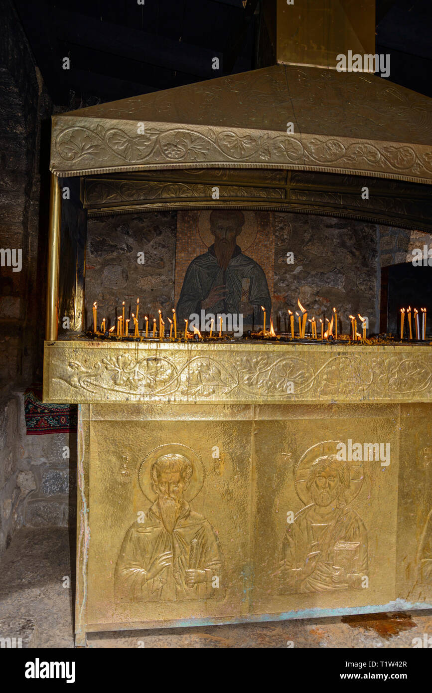 Sveti Naum, Monastère, Ohrid, Macédoine Banque D'Images