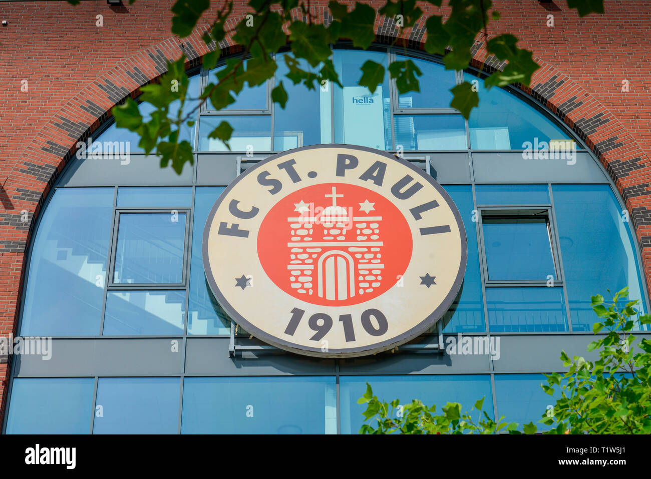 Millerntor-Stadion, St Pauli, Hambourg, Allemagne Banque D'Images