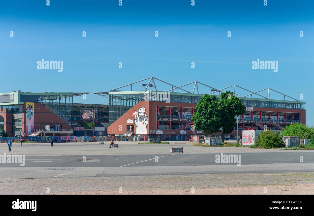 Millerntor-Stadion, St Pauli, Hambourg, Allemagne Banque D'Images