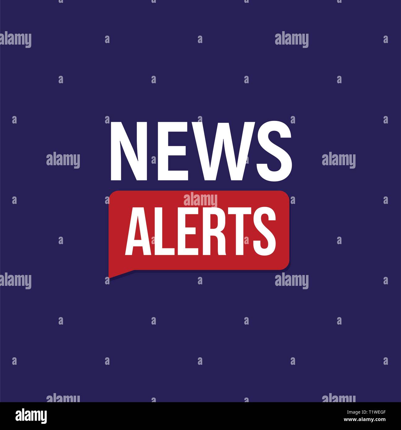 Nouvelles en bannière, breaking news, modèle global à l'élément de conception de fond plat, vector illustration. Illustration de Vecteur