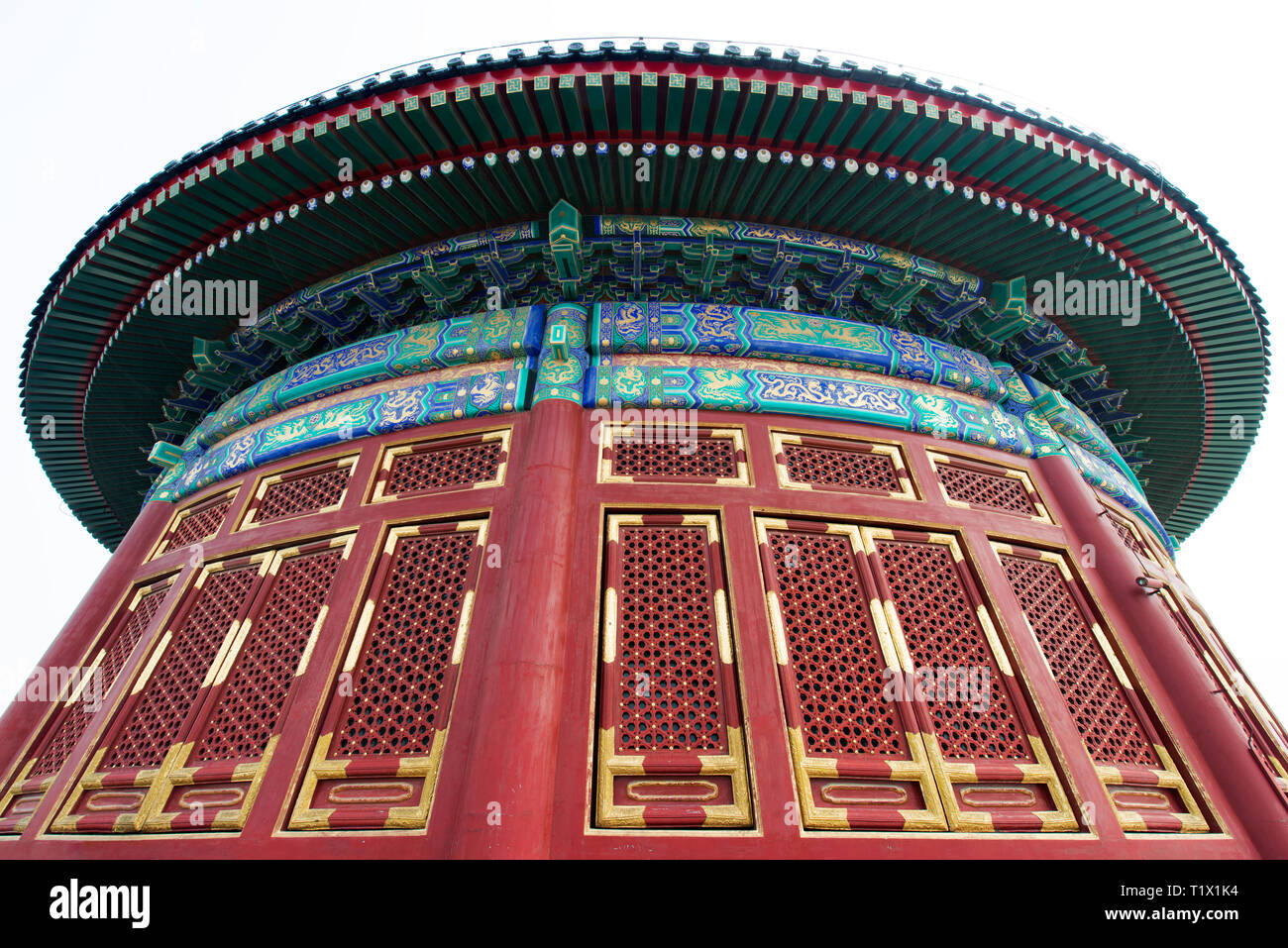 Temple du Ciel à Beijing, Chine. Historique merveilleux temple chinois à Beijing, Chine Banque D'Images