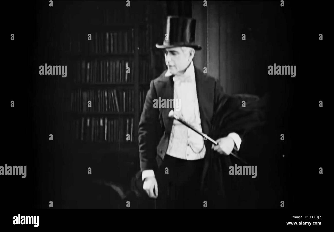 Le Dr Jekyll et M. Hyde (1920) film Paramount dr Jeckyl et Mr Hyde vintage screenshot Banque D'Images