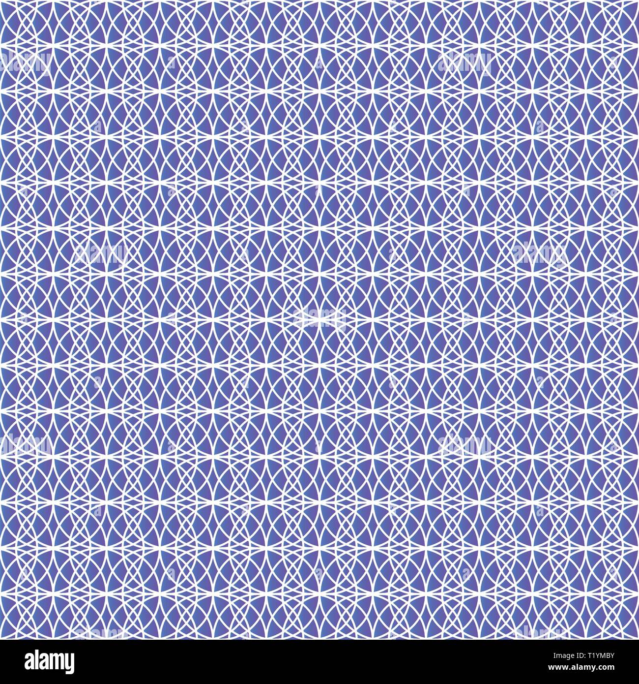 Vector pattern. transparente La texture élégante moderne. Carreaux géométriques répétés. Des cercles concentriques en violet Illustration de Vecteur