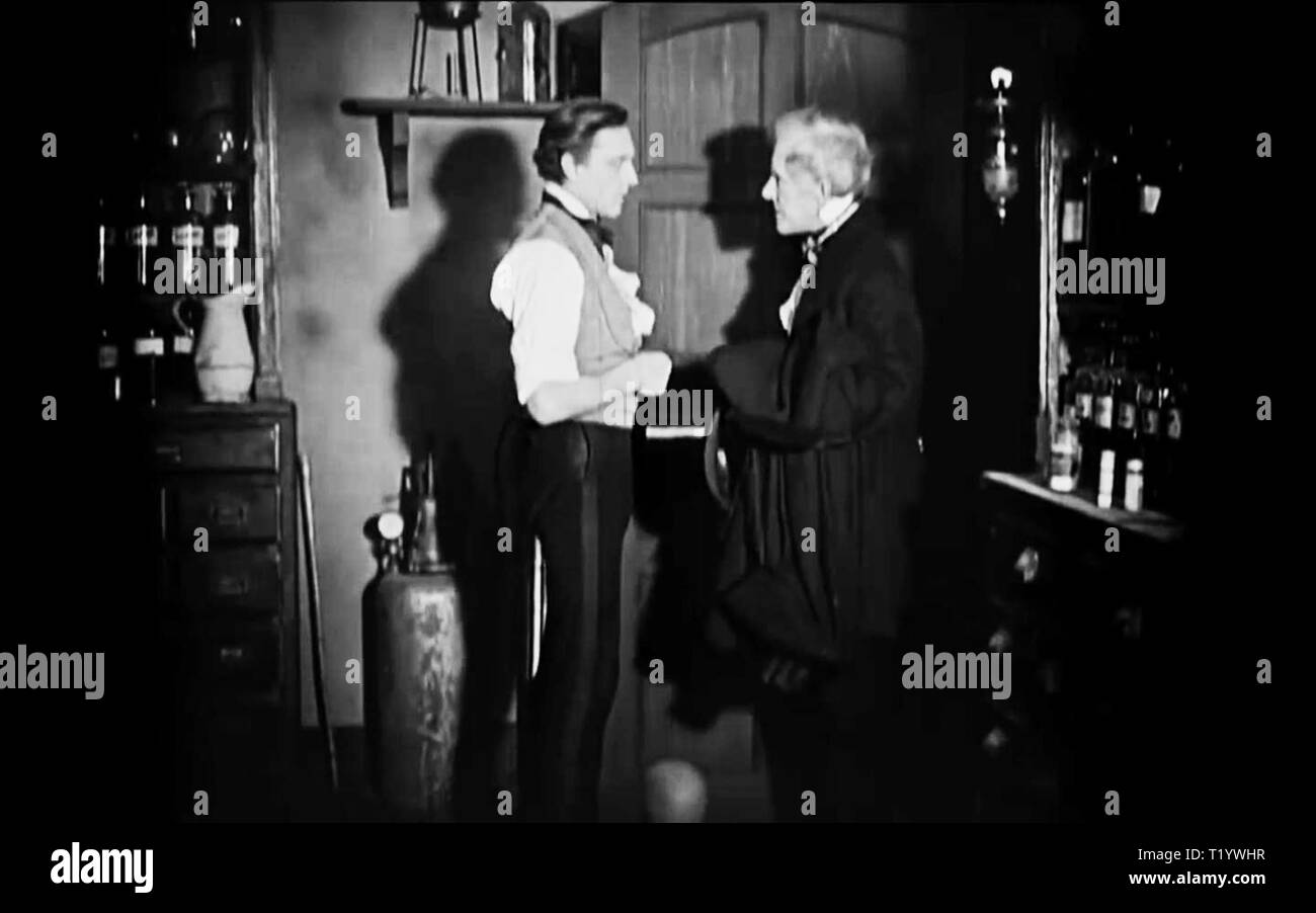 Étrange cas du Dr Jekyll et Mr Hyde vintage capture d