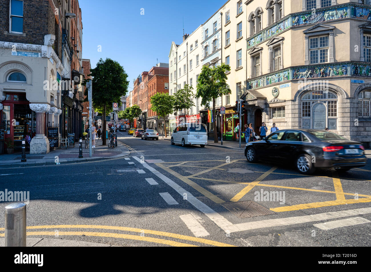 La ville de Dublin Banque D'Images