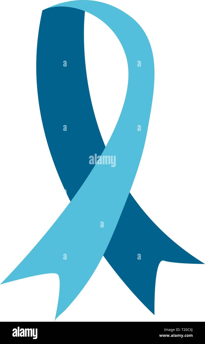 illustration vectorielle de jour de sensibilisation à l'autisme dans un  ruban bleu Image Vectorielle Stock - Alamy
