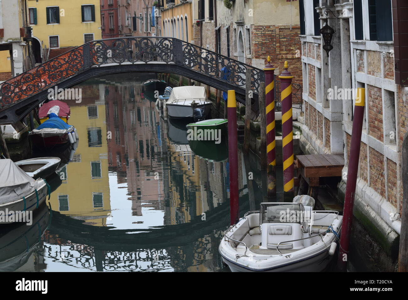 Canal in Venice Italie Banque D'Images