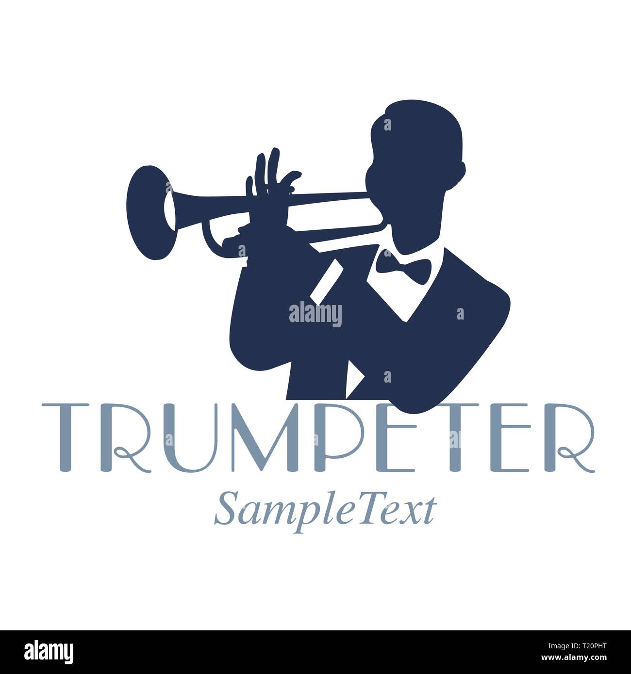 Jazz trumpet player Banque d'images vectorielles - Page 2 - Alamy