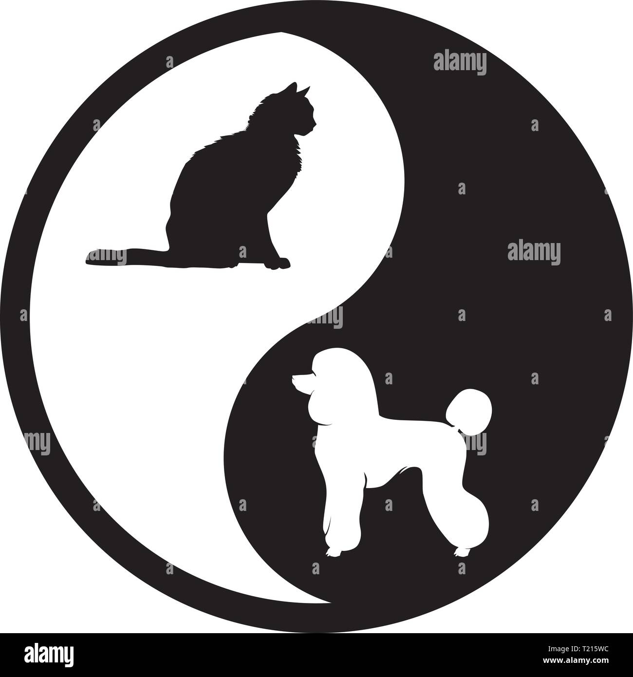 Animal Yin Yang Banque D Image Et Photos Alamy