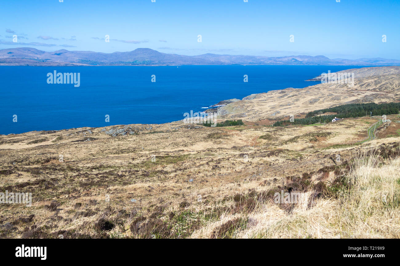 Vues le long de la péninsule tête moutons, West Cork, Irlande Banque D'Images