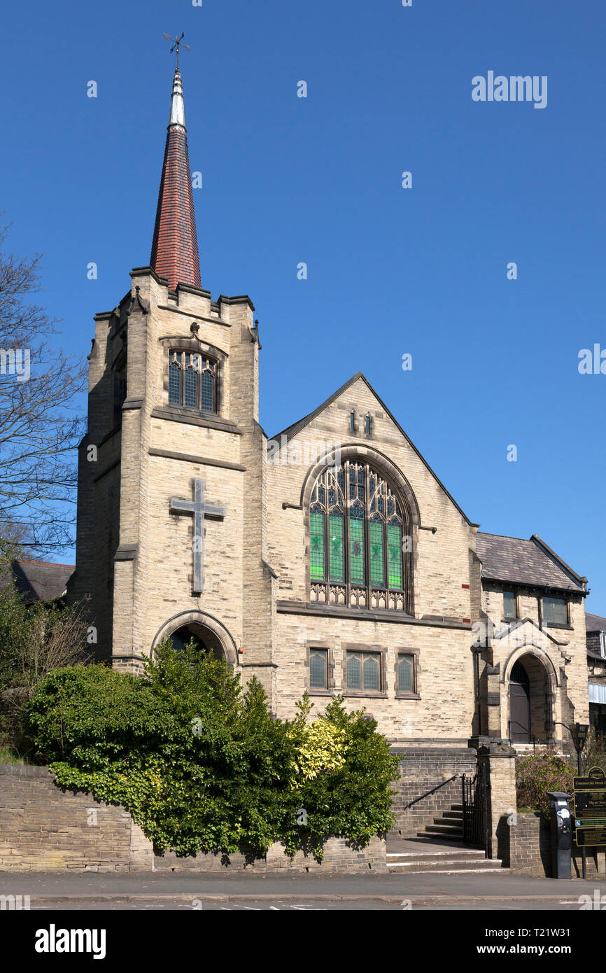 Brighouse Central Methodist Church, Brighouse, West Yorkshire Banque D'Images