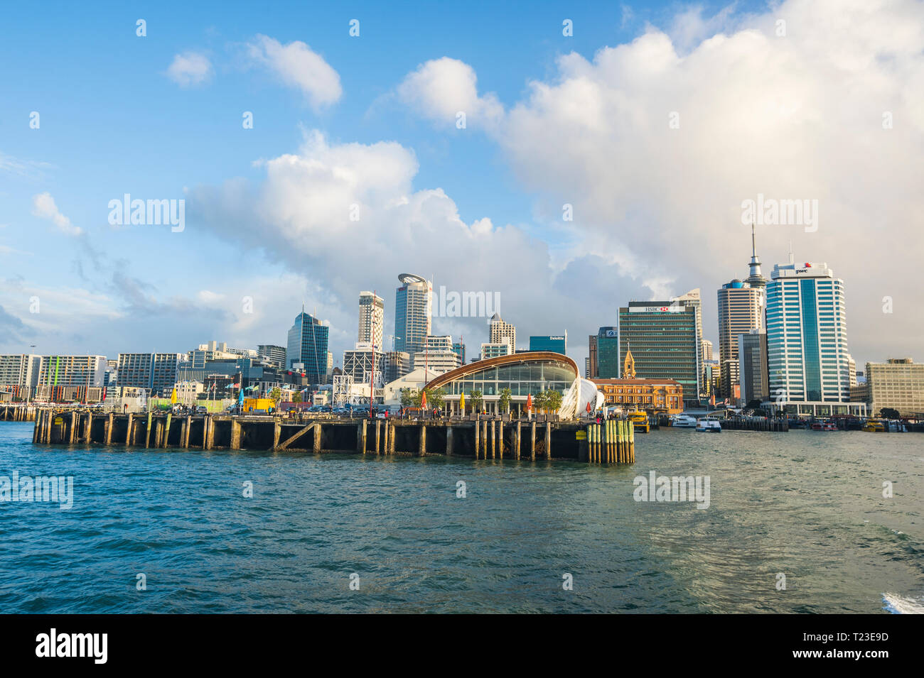 La NOUVELLE ZELANDE, Auckland, Skyline Banque D'Images