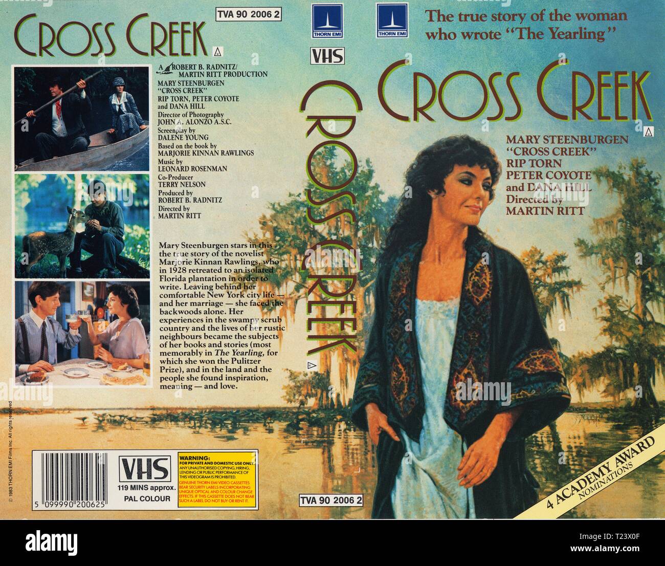 Cross Creek (1983), de l'information Publicité Date : 1983 Banque D'Images