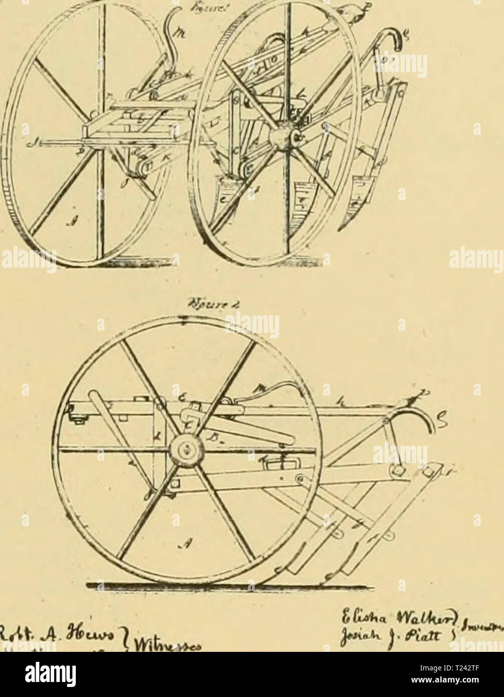 Image d'archive à partir de la page 560 du recueil d'outils agricoles, d'outils agricoles Digest breveté, brevetée aux États-Unis de l'an 1789 à juillet 1881 .. digestofagricult02alle Année : 1886 /Jlfcr.f./fM, 'itT Banque D'Images