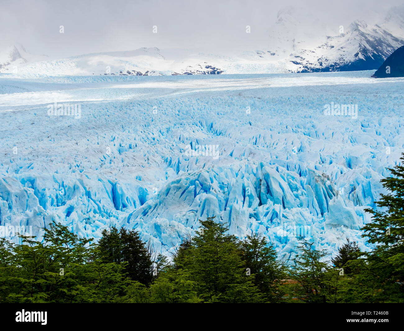 L'Argentine, El Calafate, Patagonie, Perito Moreno Glacier Banque D'Images