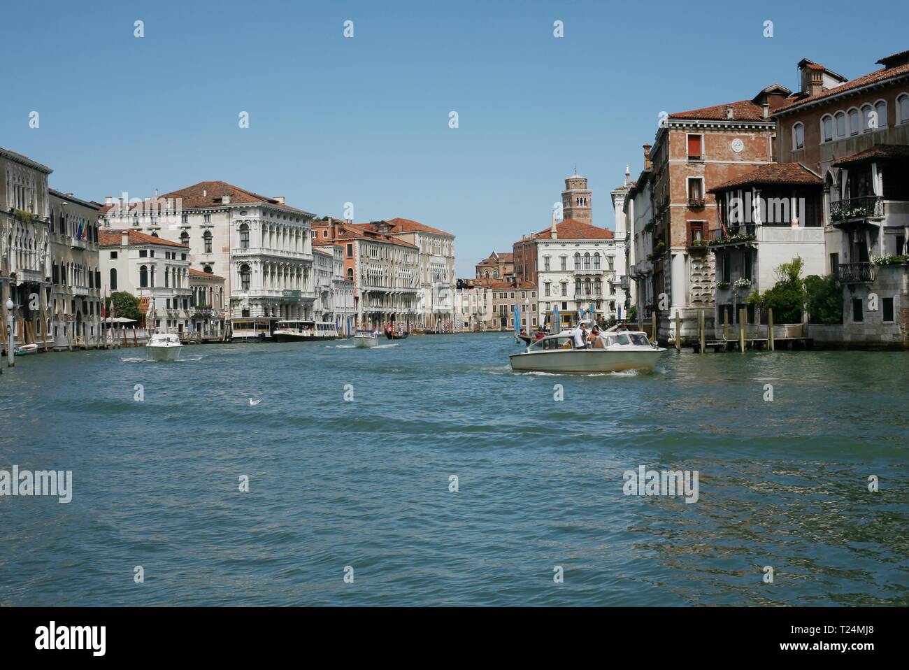 La belle ville de Venise, et la capitale de l'Italie du nord, région de la Vénétie. Banque D'Images