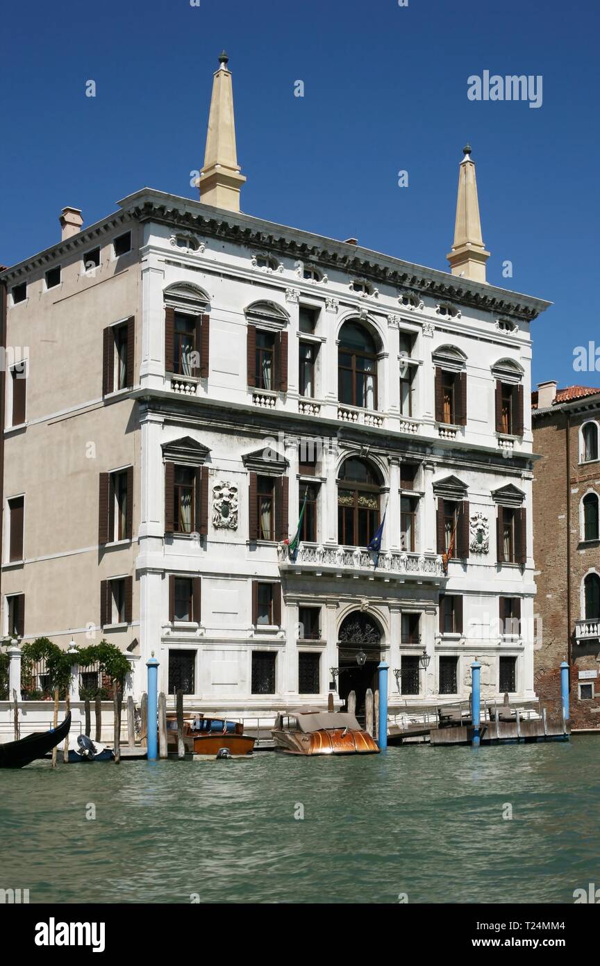 La belle ville de Venise, et la capitale de l'Italie du nord, région de la Vénétie. Banque D'Images