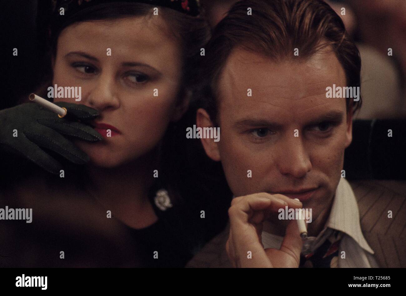 L'abondance (1985) Tracey Ullman, Sting, Date : 1985 Banque D'Images