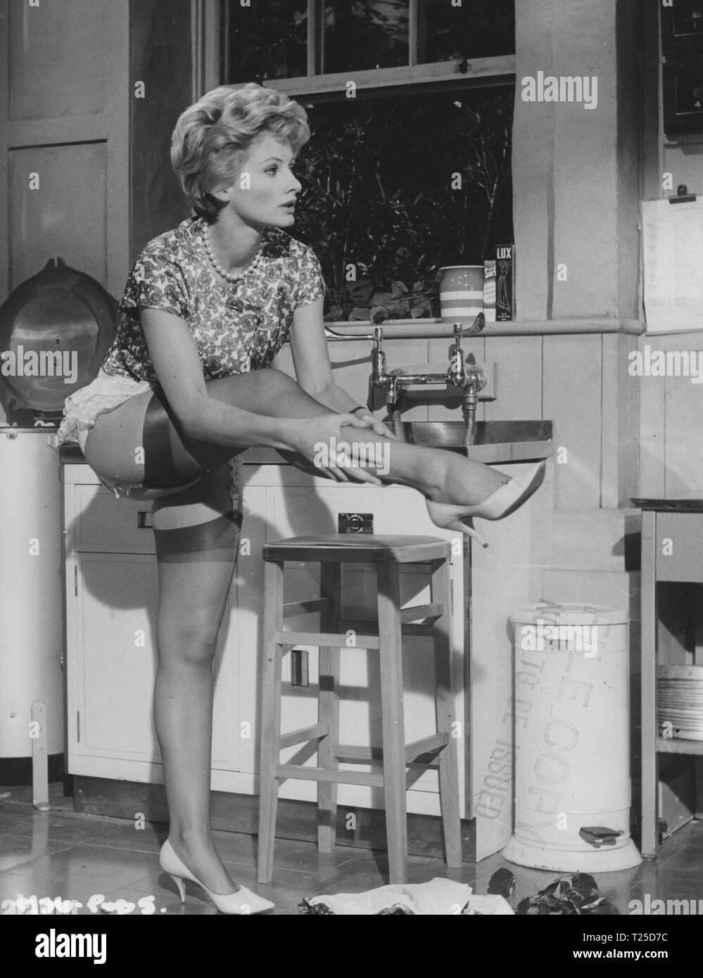 Les jonquilles ronde deux fois (1962) Jill Ireland, Date : 1962 Banque D'Images