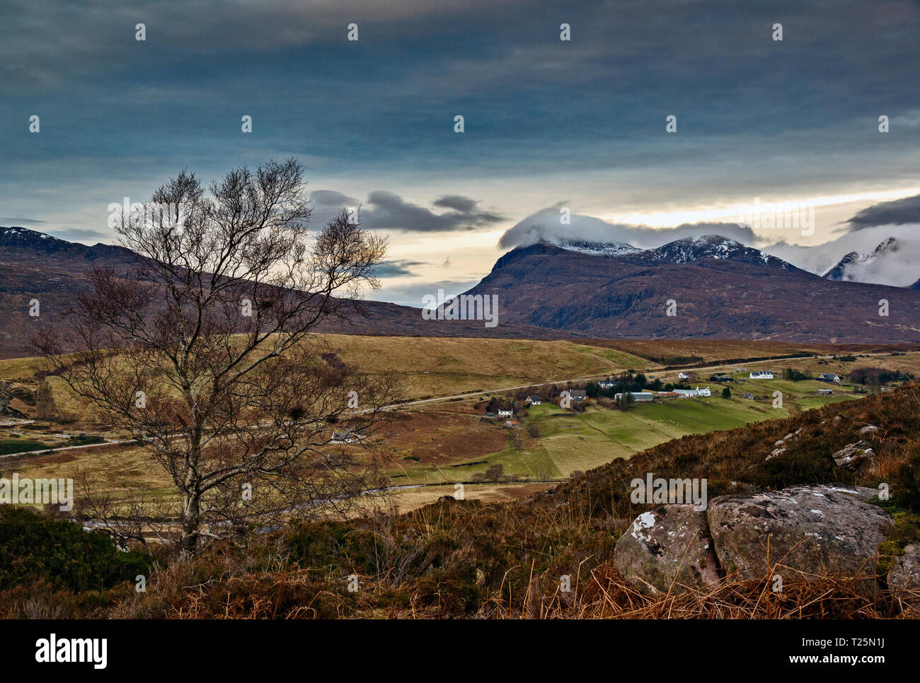 Strathcanaird, Ross-shire occidental, Écosse Banque D'Images