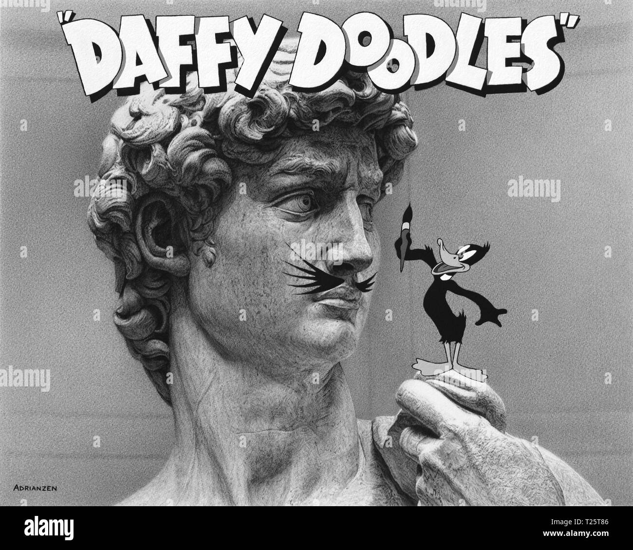 Animated Sculpture Banque D images Noir Et Blanc Alamy