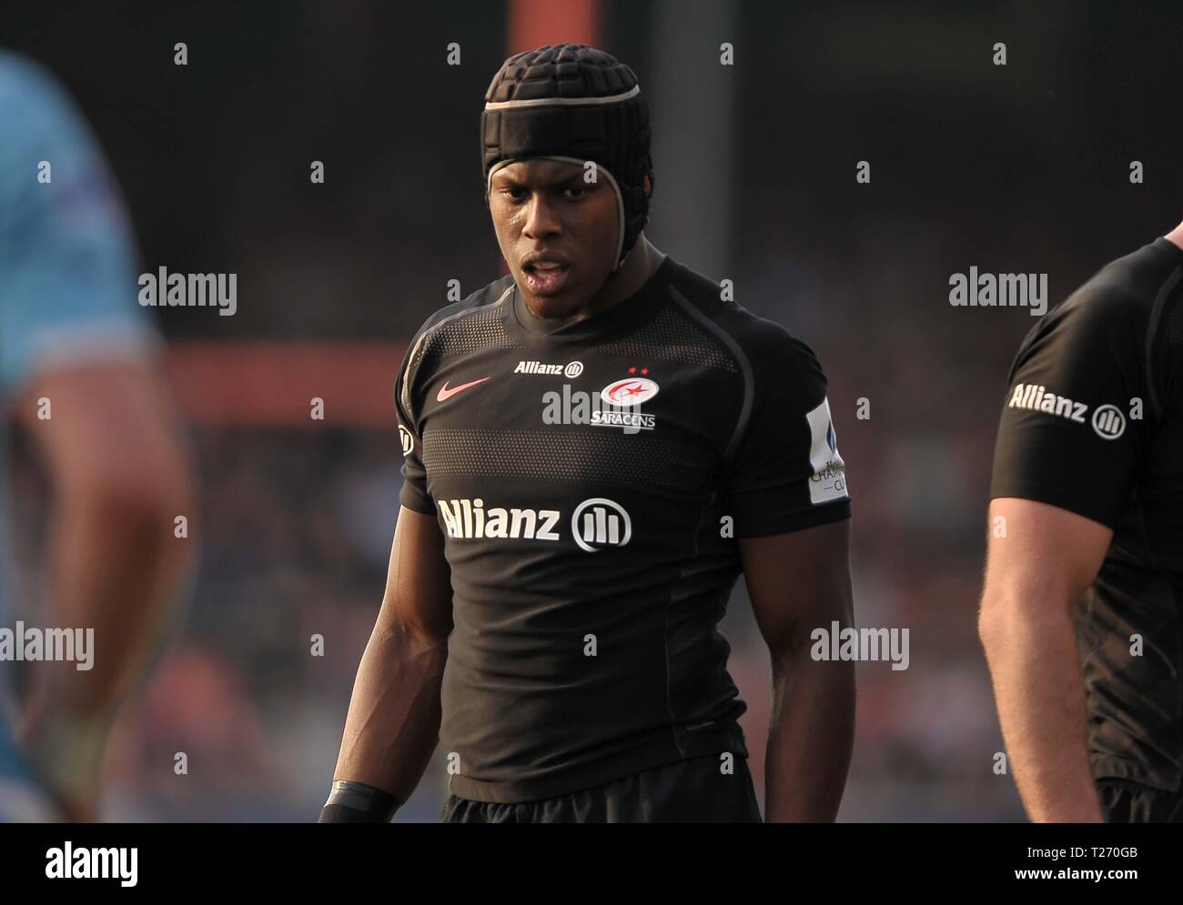Allianz Park, Londres, UK. 30 mars 2019. Maro Itoje (sarrasins). Saracens v Glasgow Warriors. Quart de finale. Heineken Cup Champions. Allianz Park. Londres. UK. 30/03/2019. Credit : Sport en images/Alamy Live News Banque D'Images