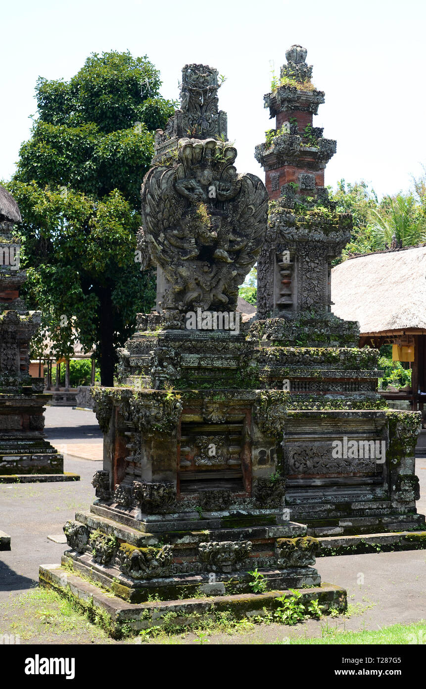 Temple de Taman Ayun, un temple royal de Mengwi Empire en Bali, Indonésie Banque D'Images