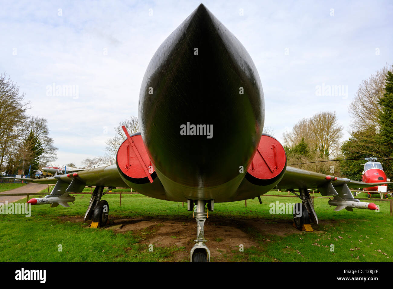 Gloster Javelin jet de combat de la guerre froide Banque D'Images