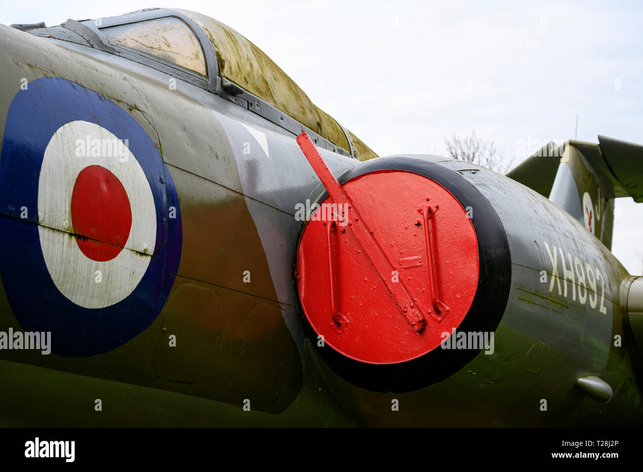 Gloster Javelin jet de combat de la guerre froide Banque D'Images