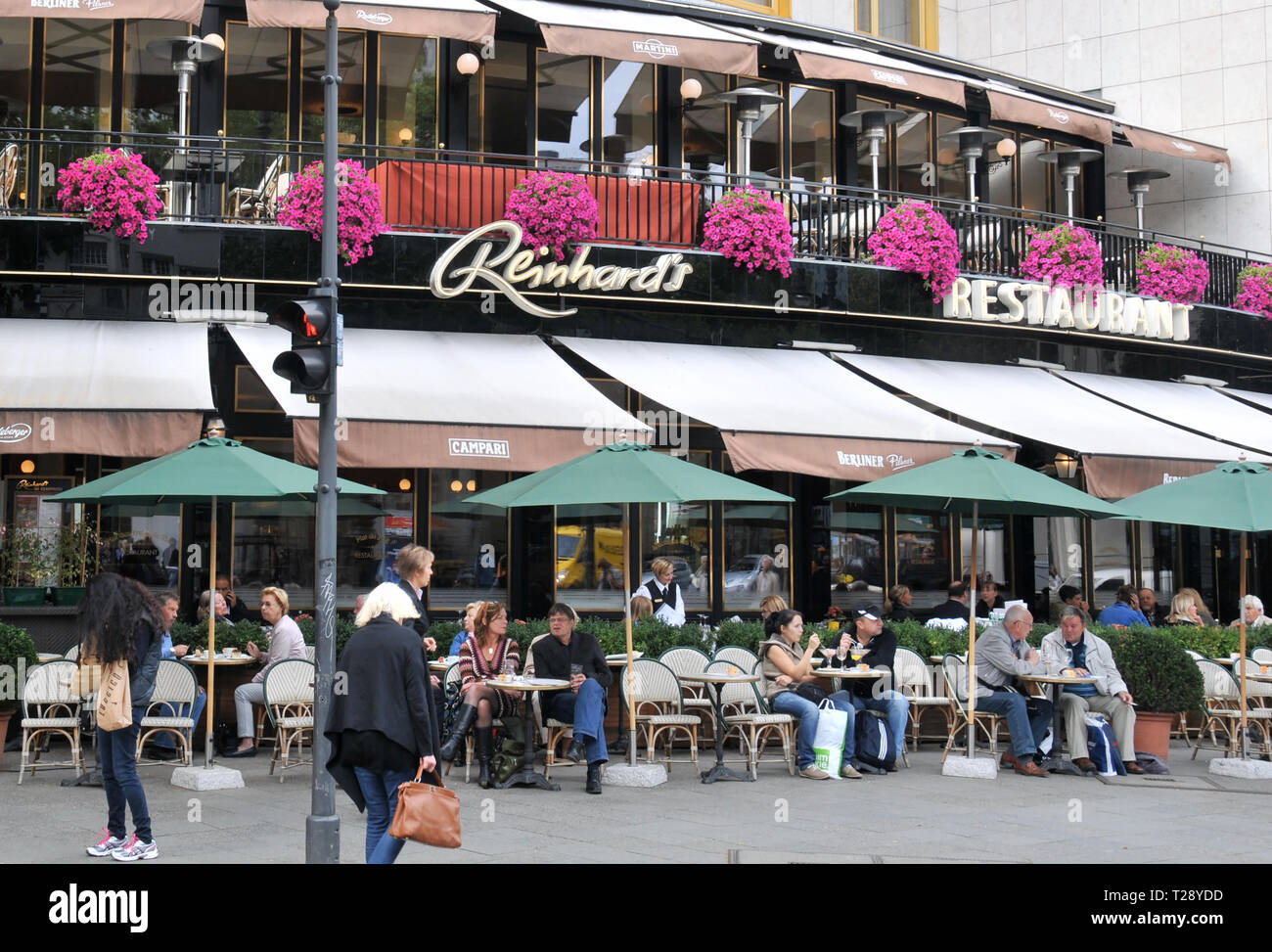 Reinhard's restaurant, Berlin, Allemagne Banque D'Images