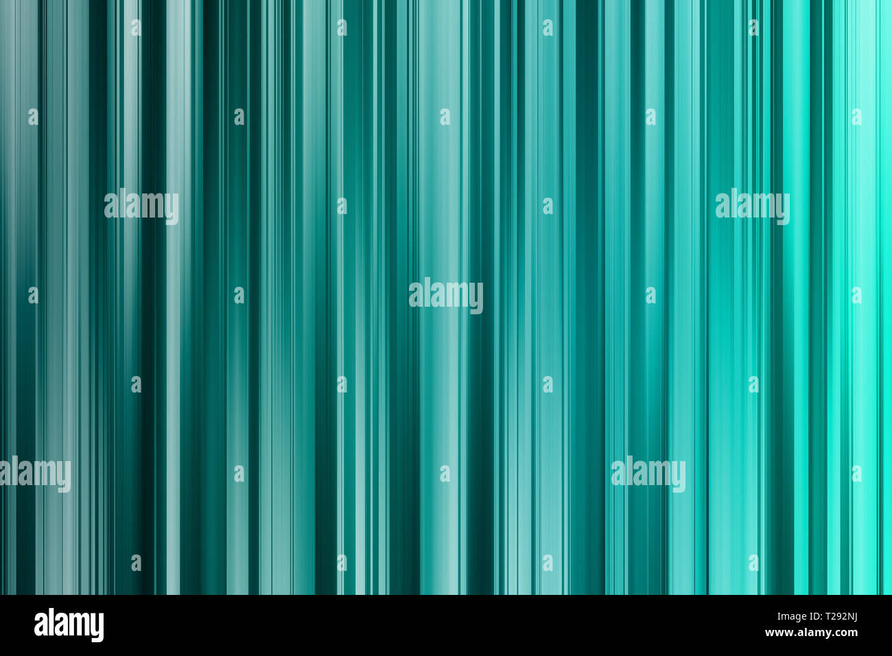 Cyan, aigue-marine, bleu turquoise et de lignes verticales, light abstract background Banque D'Images
