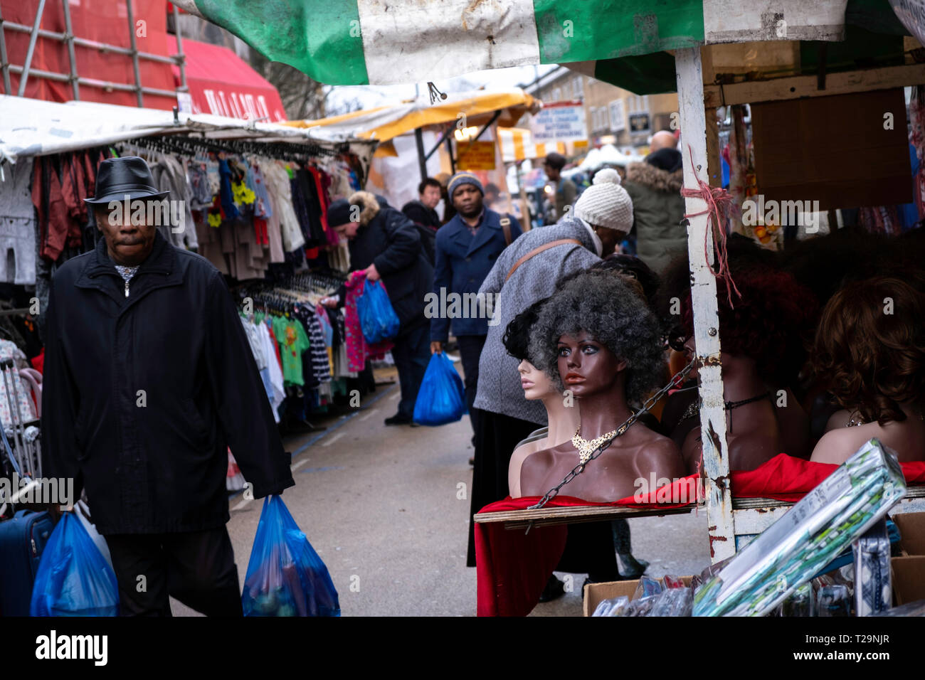 East Street Market, Camberwell, Londres, Royaume-Uni Banque D'Images