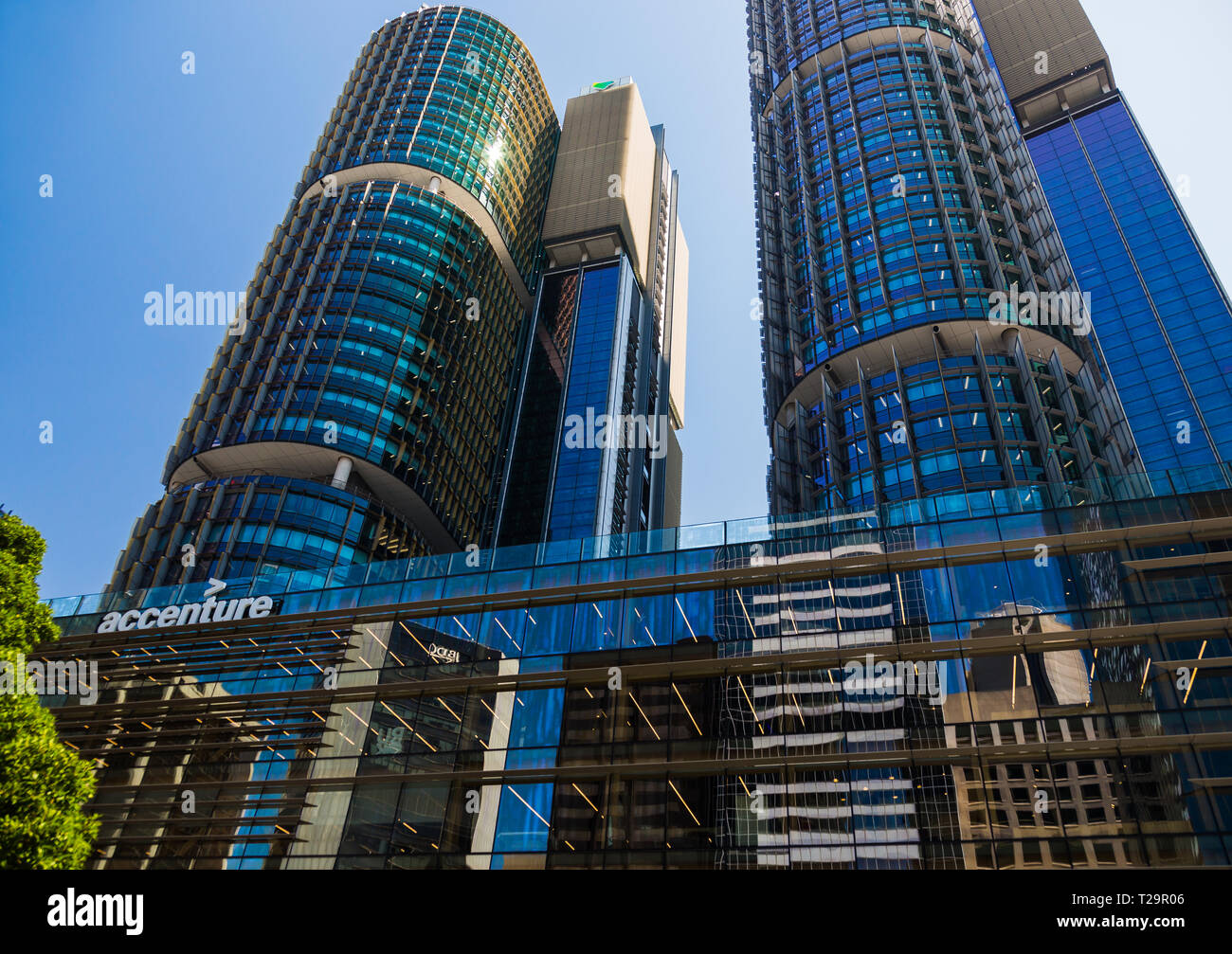 Un autre grand exemple de Sydney Bureau durable est la construction de bâtiments d'Accenture à Barangaroo, Sydney. L'entreprise est situé dans International Banque D'Images