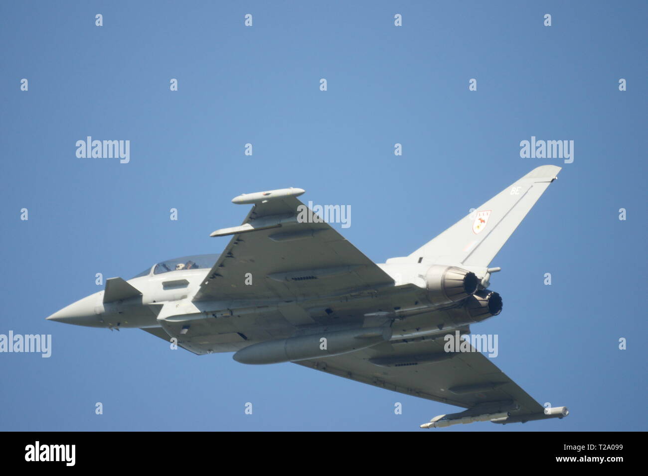 L'Eurofighter Typhoon, Jet de combat polyvalent Banque D'Images