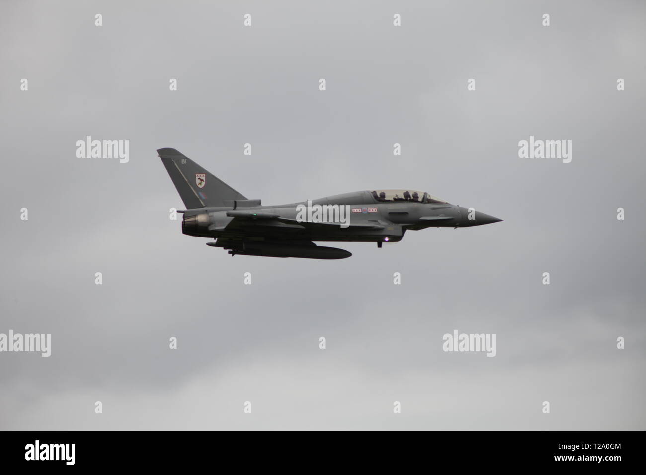 L'Eurofighter Typhoon, Jet de combat polyvalent Banque D'Images