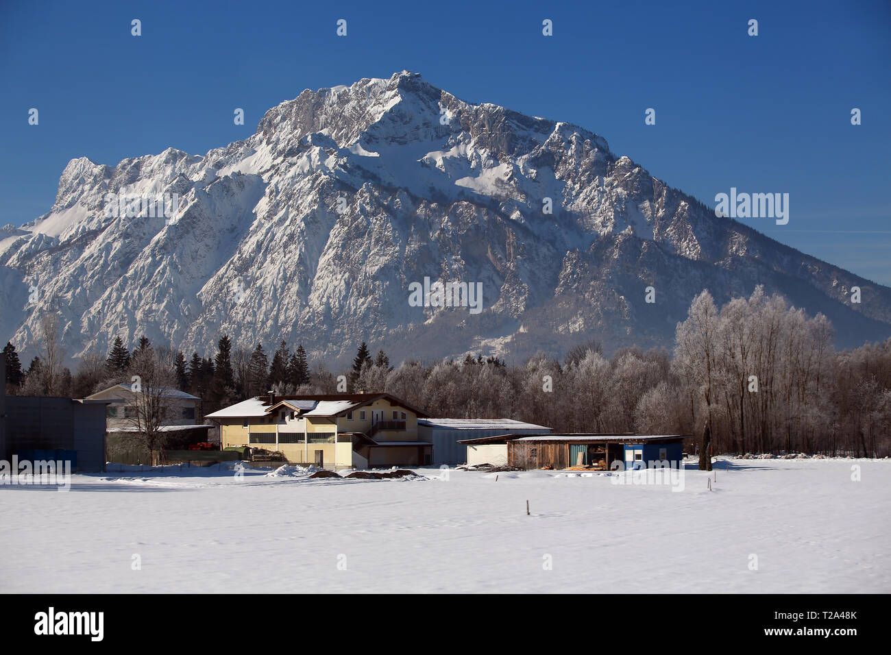 Montagne de l'Autriche Banque D'Images