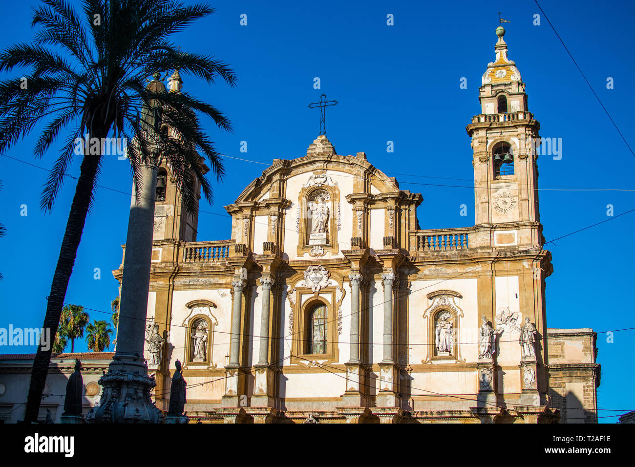 Cattedrale di Palermo , Cathédrale de Palerme Sicile Banque D'Images