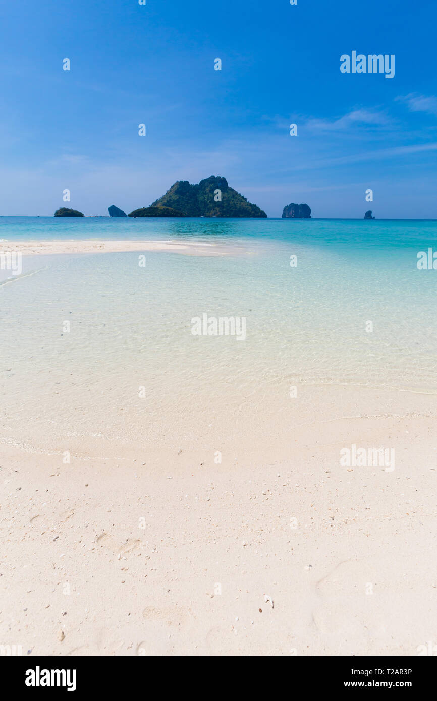 Tropical paradise koh Poda island en Thaïlande. Prise en paysage parc national dans l'Asie du sud est. Banque D'Images