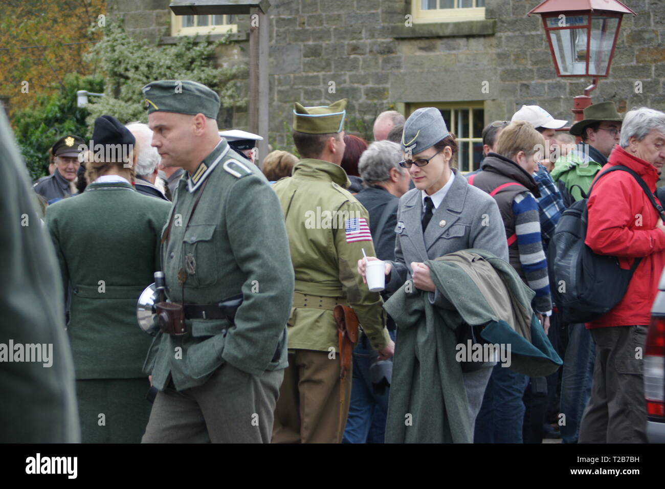 Soldat Waffen-SS Banque D'Images