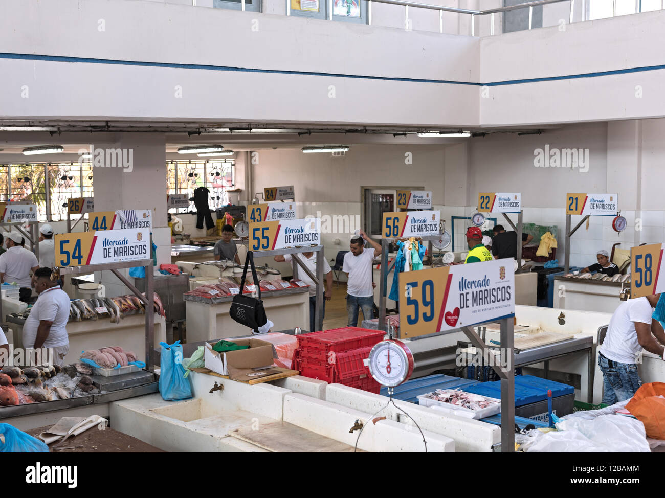 Seafood market panama Banque de photographies et d’images à haute