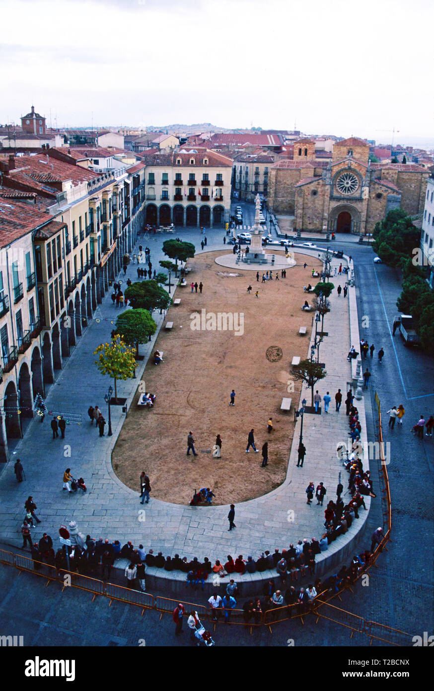 Plaza de Santa Teresa, Avila, Espagne Banque D'Images