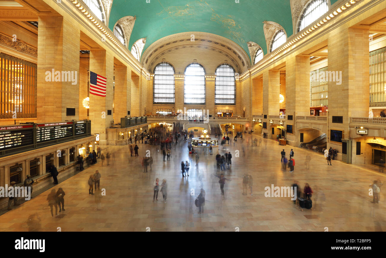 La gare Grand Central à New York Banque D'Images