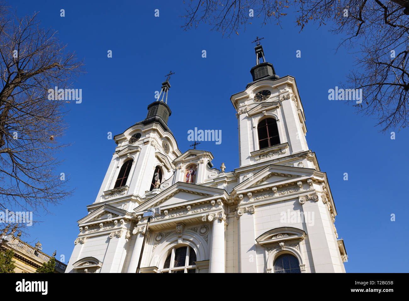 Cathédrale de St Nicholas, Sremski Karlovci, Serbie Banque D'Images