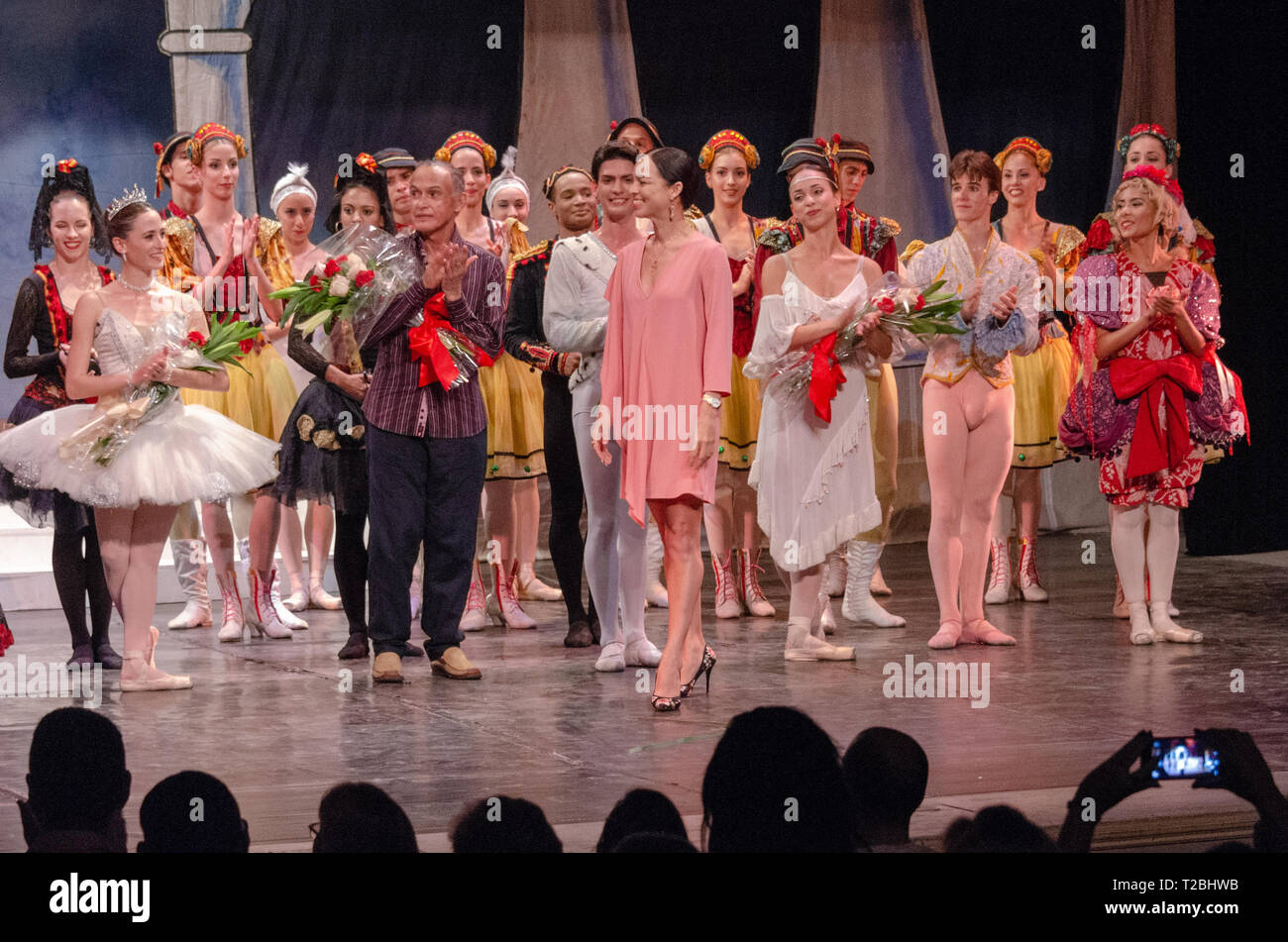 Le Ballet national cubain interprète Cendrillon, Santa Clara, Cuba Banque D'Images