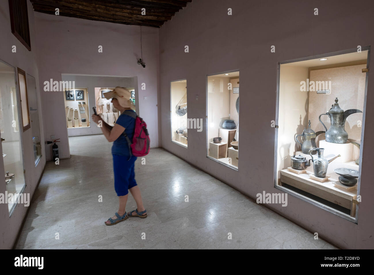 UAE Heritage Village - Unis Heritage Club, Abu Dhabi, Émirats Arabes Unis Banque D'Images