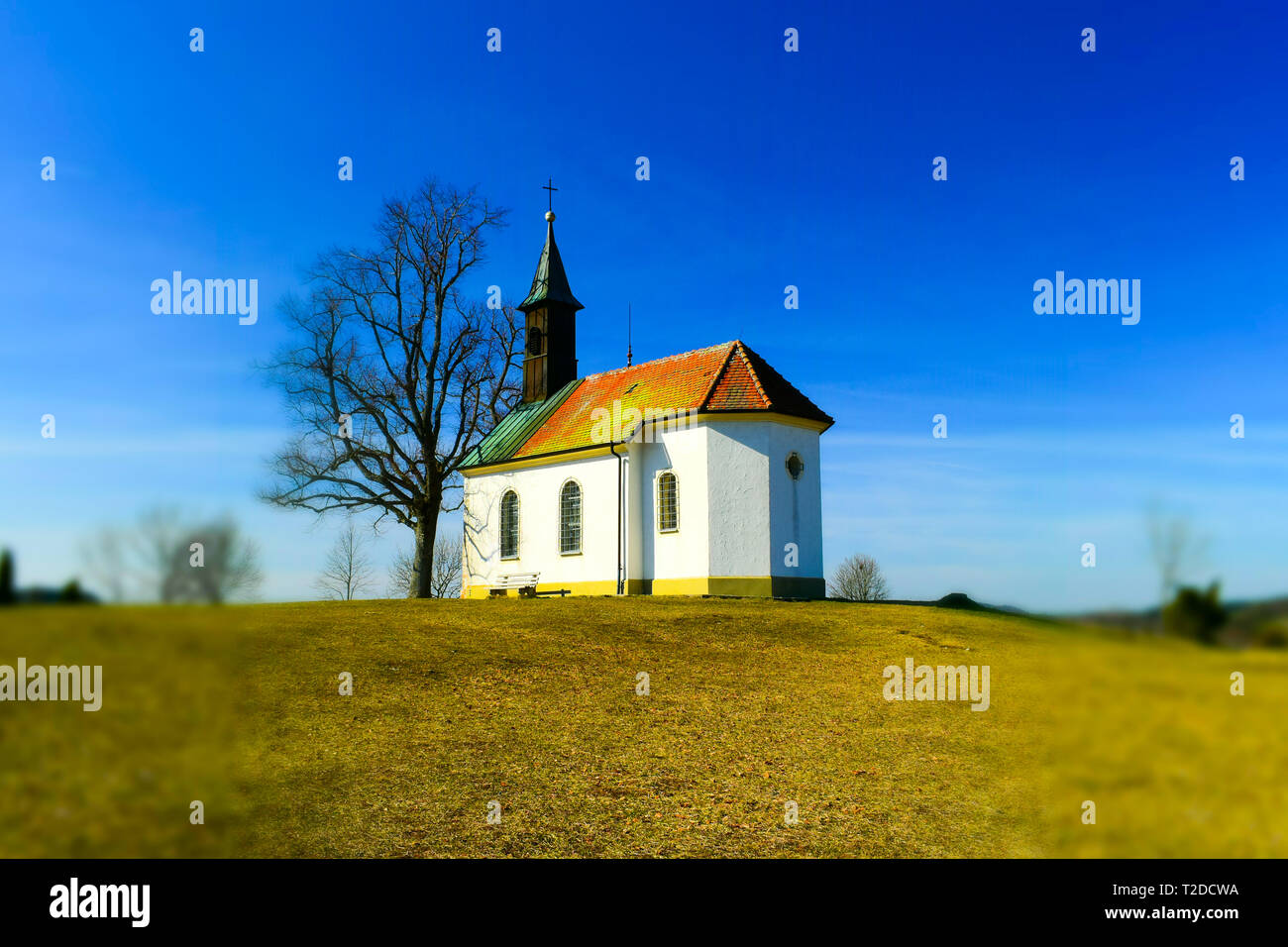 Chapelle Saint The Wolfgangs à Obernheim, Allemagne. Banque D'Images