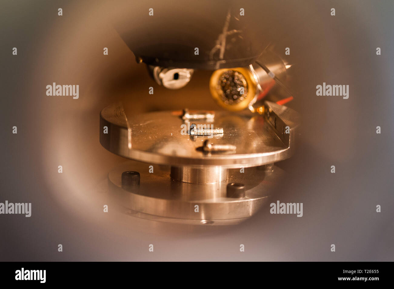 Microscope électronique Banque D'Images