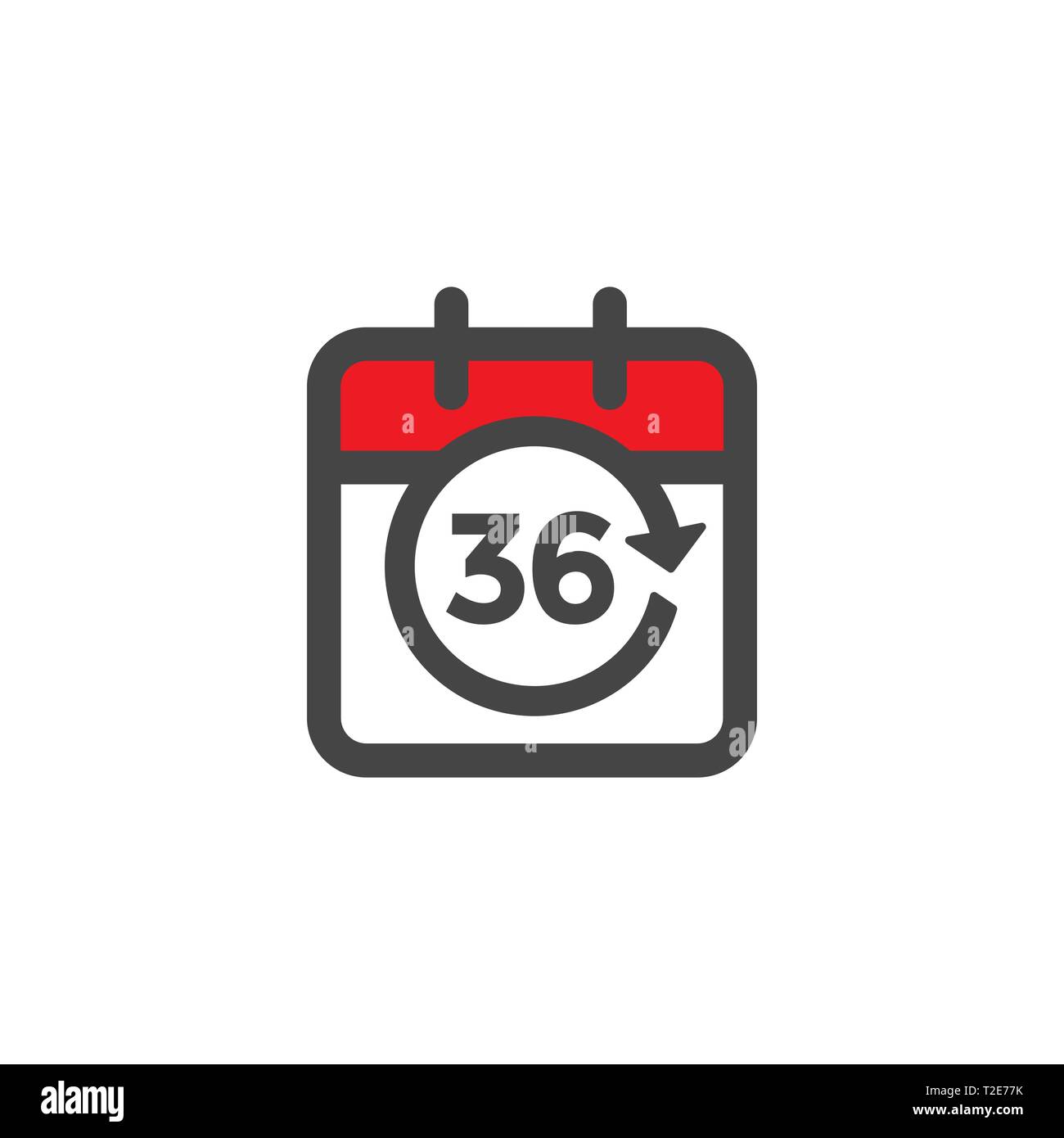 L'icône w Gestion du temps, dépêchez-vous, la date limite et à l'heure symbolique Illustration de Vecteur